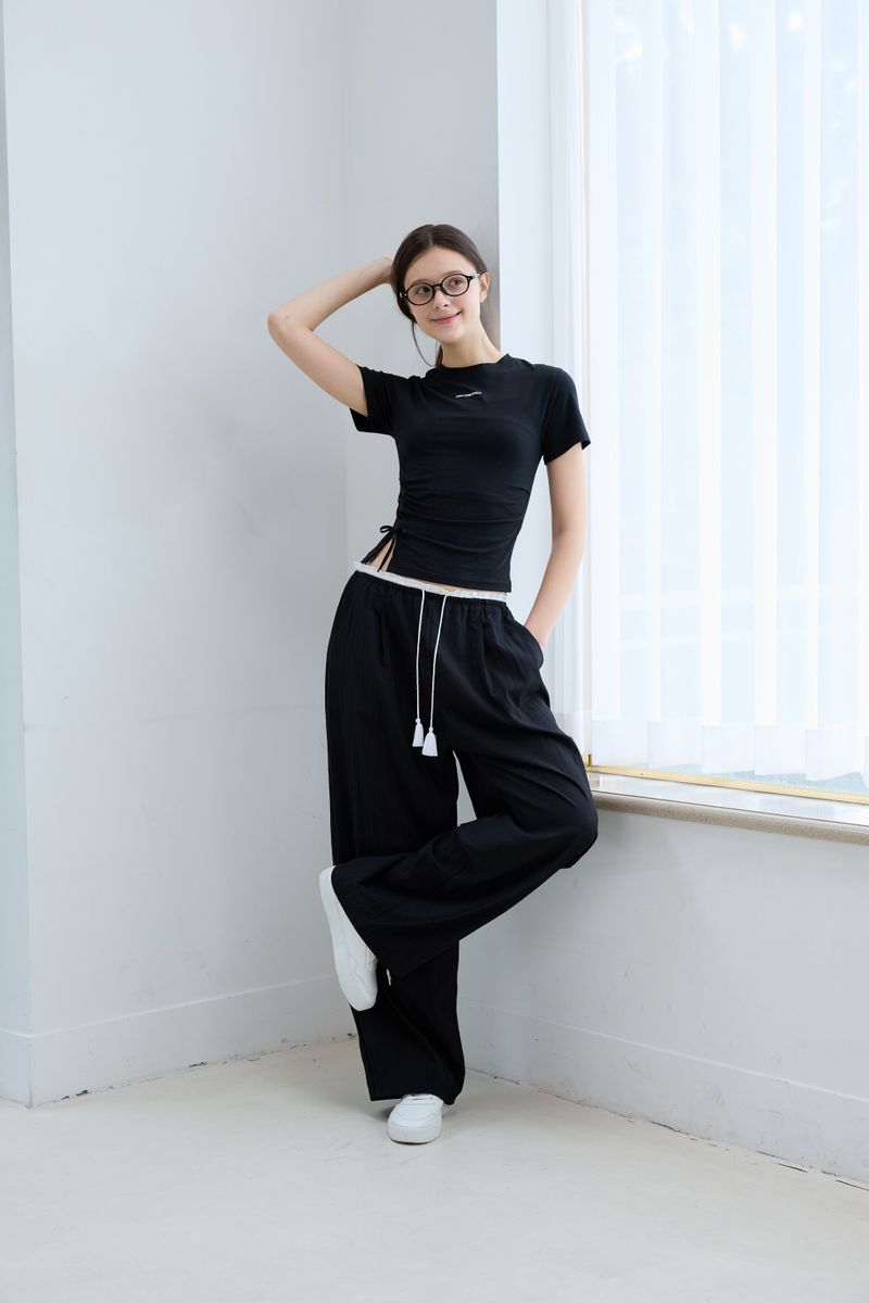 MORI RUSTLE NYLON PANTS