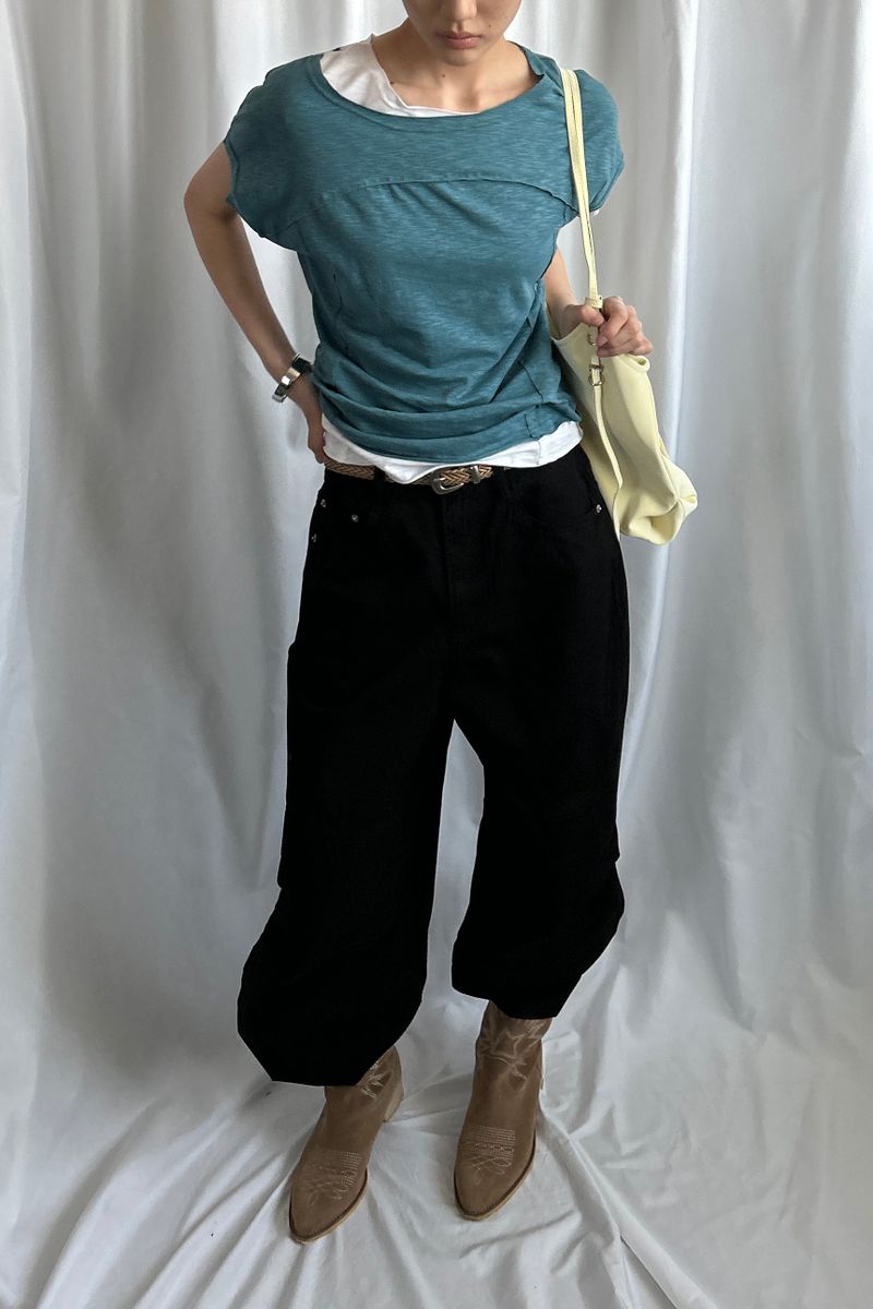 020 COTTON PT [Black]