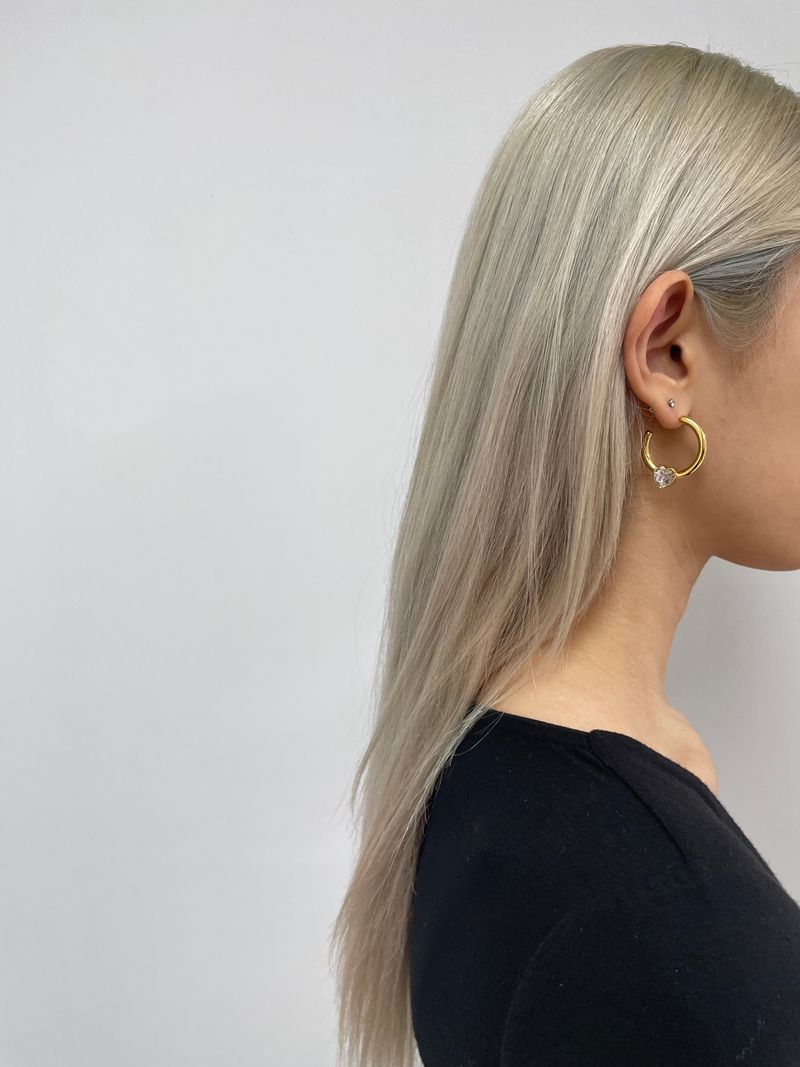 no.123 earring gold
