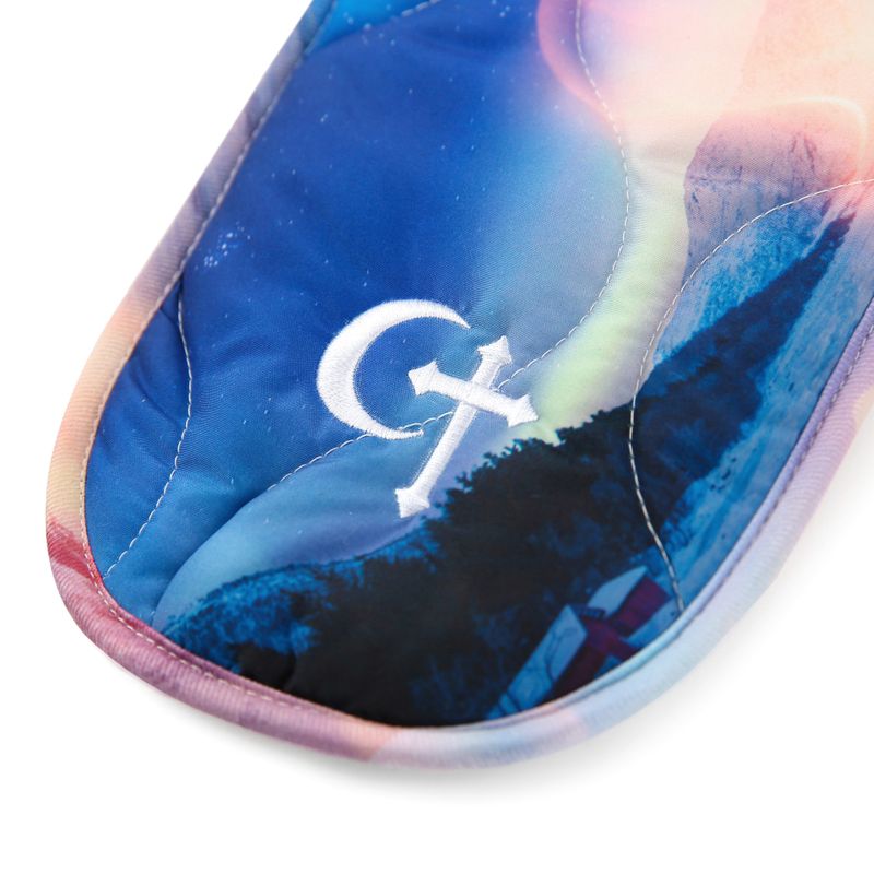 0 6 Snow Fire Quilting Muffler