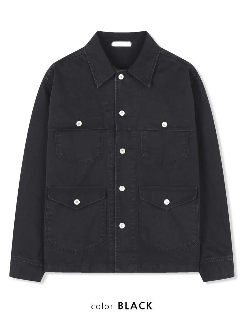 vintage washing work jacket