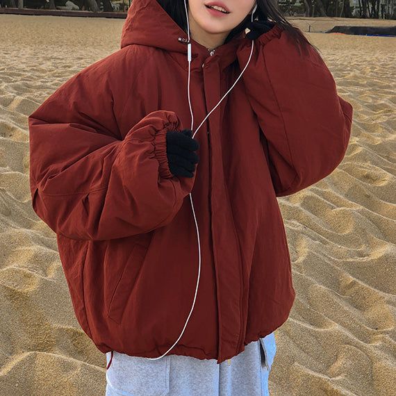 Need Heavy Over Hooded Padded Jumper