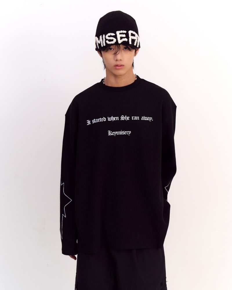 Keymisery Handmade Beanie (Black)