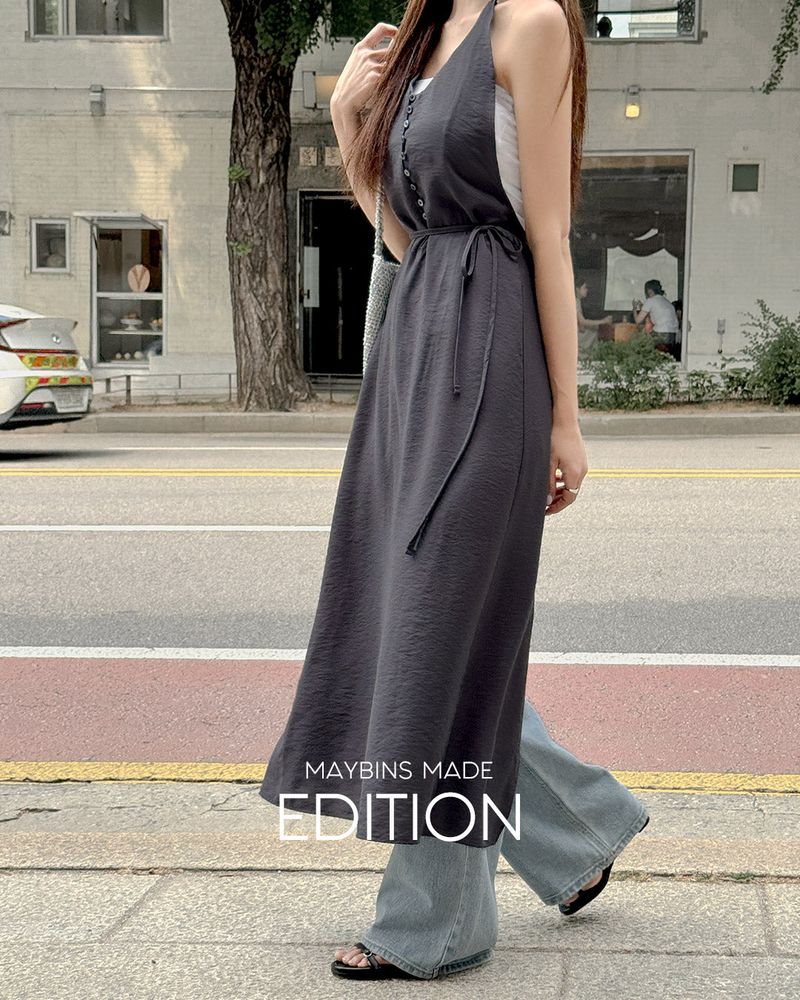 [MADE] Sti wrap layered dress