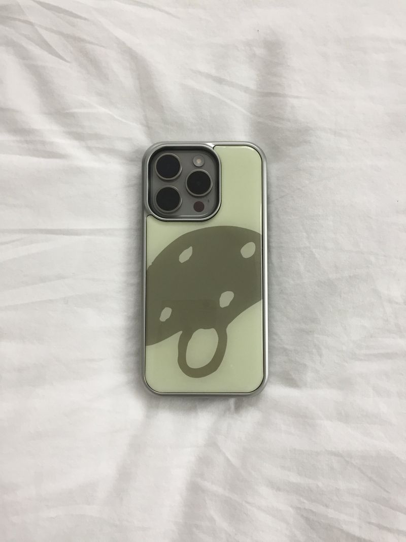 NO TARGET NO PLAN（ノーターゲットノープラン）の「[ORDER MADE] ビッグマッシュルームケース - レモン（スマホグッズ/小物）」