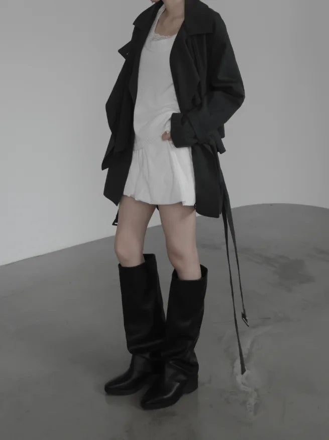 Arne Shawl Low Trench Coat