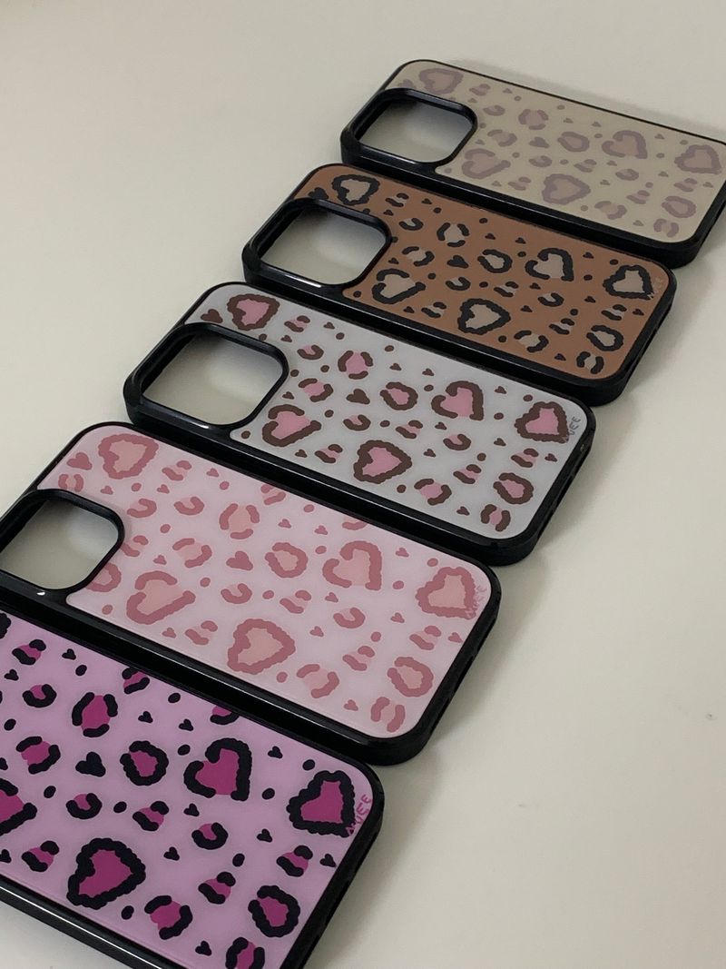 heart leopard (beige) case 