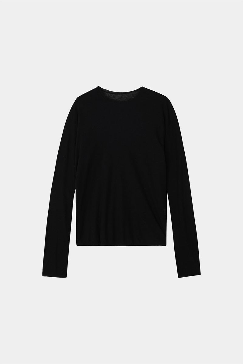 Wool tencel inner tee