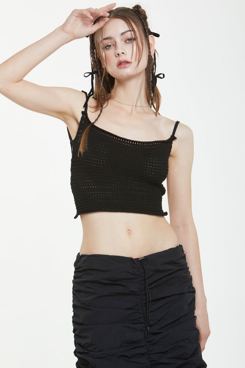 DUAL KNIT TOP