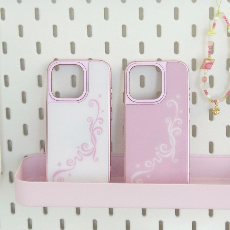 maydaymoonday(メイデイムーンデイ)の「ウェイビー カラー バンパー ケース (PINK)(MagSafe)(スマホグッズ/小物)」