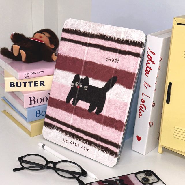 Fluffy Kitten iPad Cover Case
