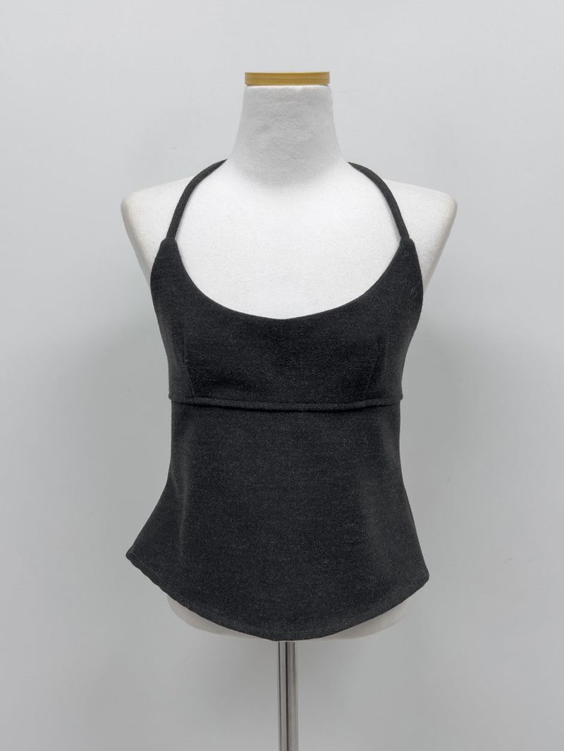 [Setup Available] Pepper Halter Neck Layered Bustier