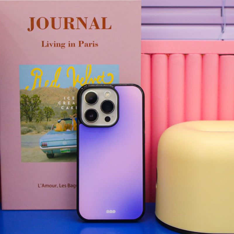 【MADE】 Gradient glass bumper case