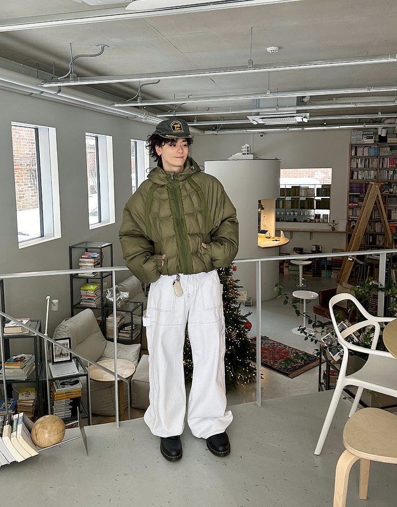 HOLY IN CODE(ホーリーインコード)の「No.1023 square padding hood JP(Jackets/Outerwear)」