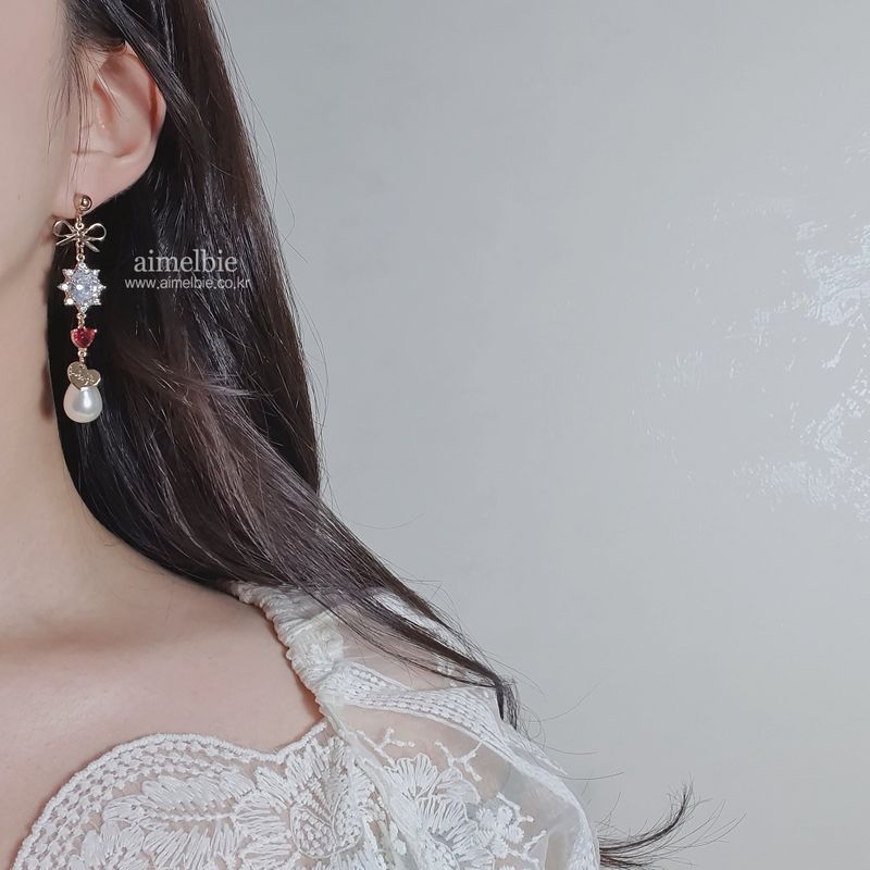 Heart Princess Earring