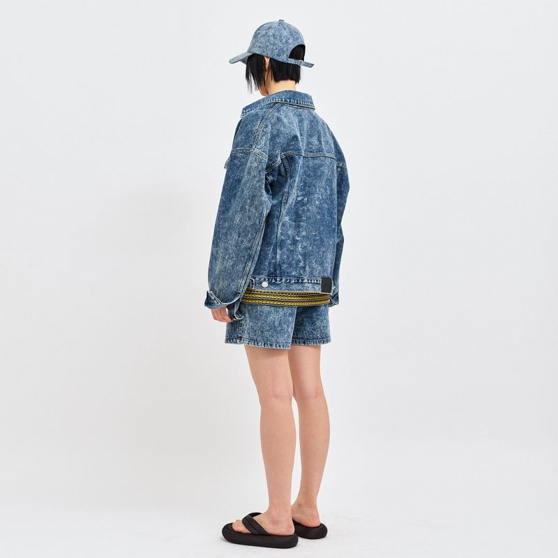 JINRO OVERSIZED DENIM TRUCKER JACKET
