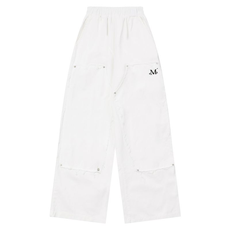 DOUBLEKNEE DAMAGE PAINTER WASHING PANTS (2Color) 