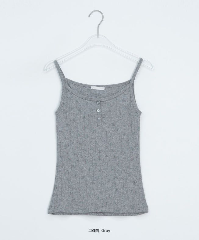 Rue Ribbed Snap Sleeveless