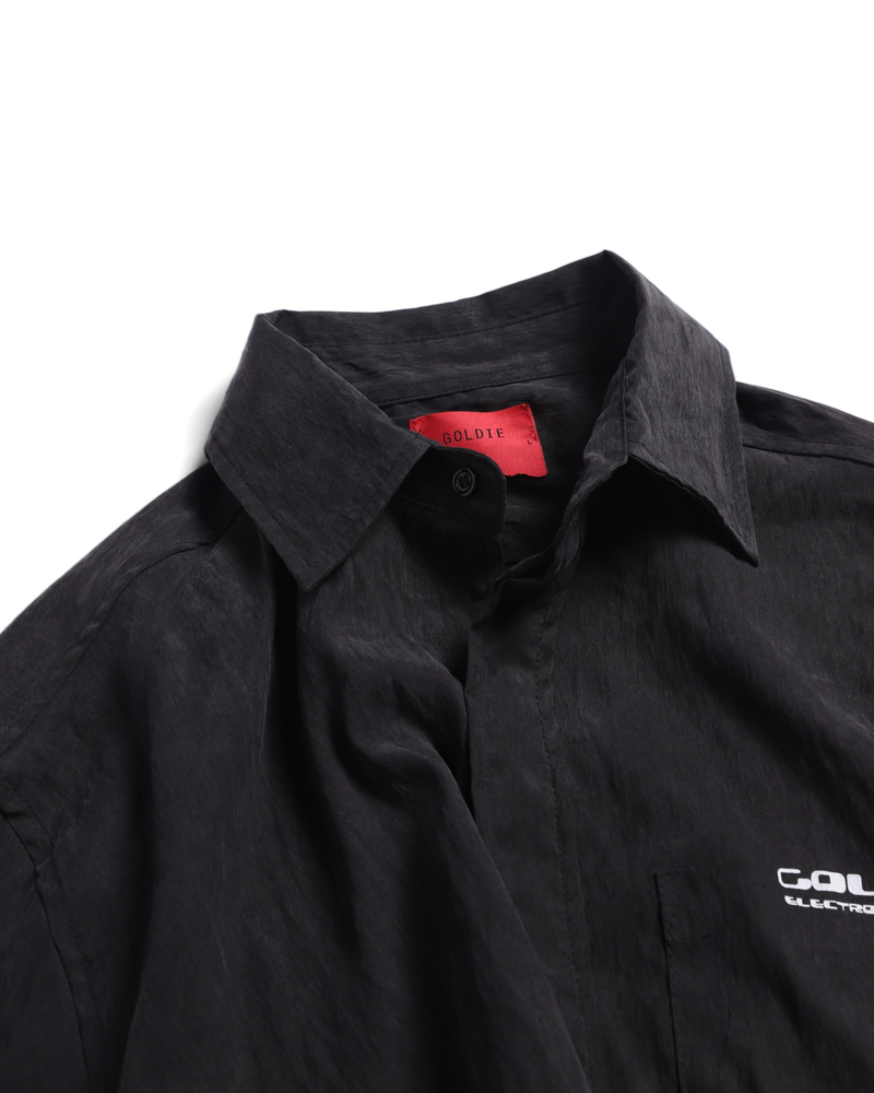 CUPRO BLACK LONG SLEEVES SHIRT