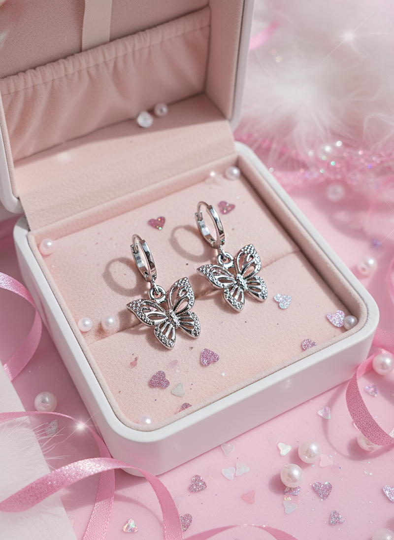 ザリトルバタフライハギーズピアス