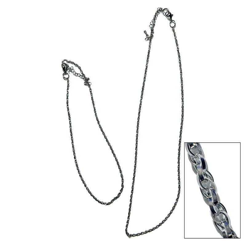 3amgang（スリーエイエムギャング）の「Simple twist chain necklace (2size)（Accessories）」