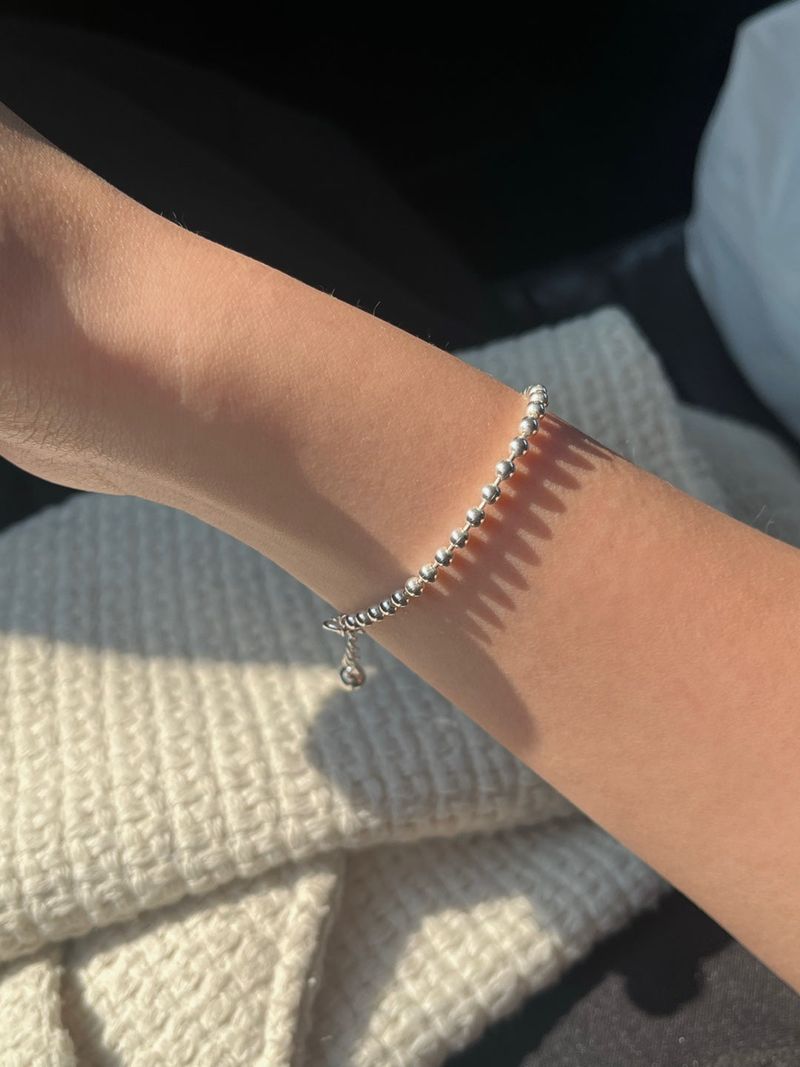 (silver925) Circle bracelet