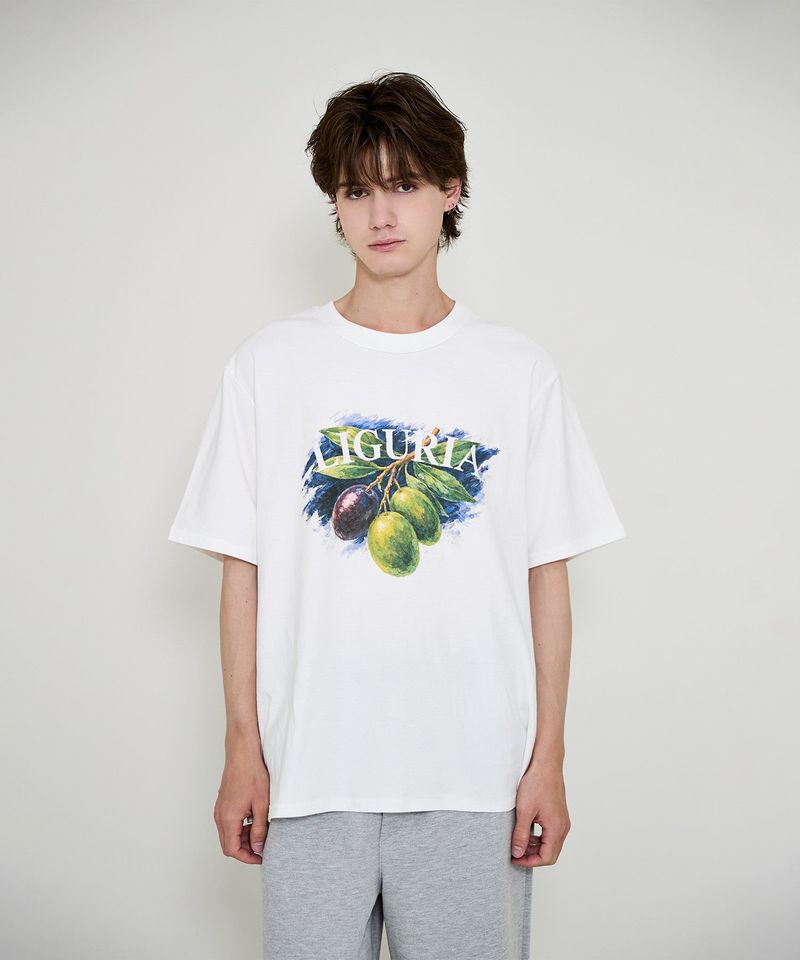 liguria olive vintage t-shirts