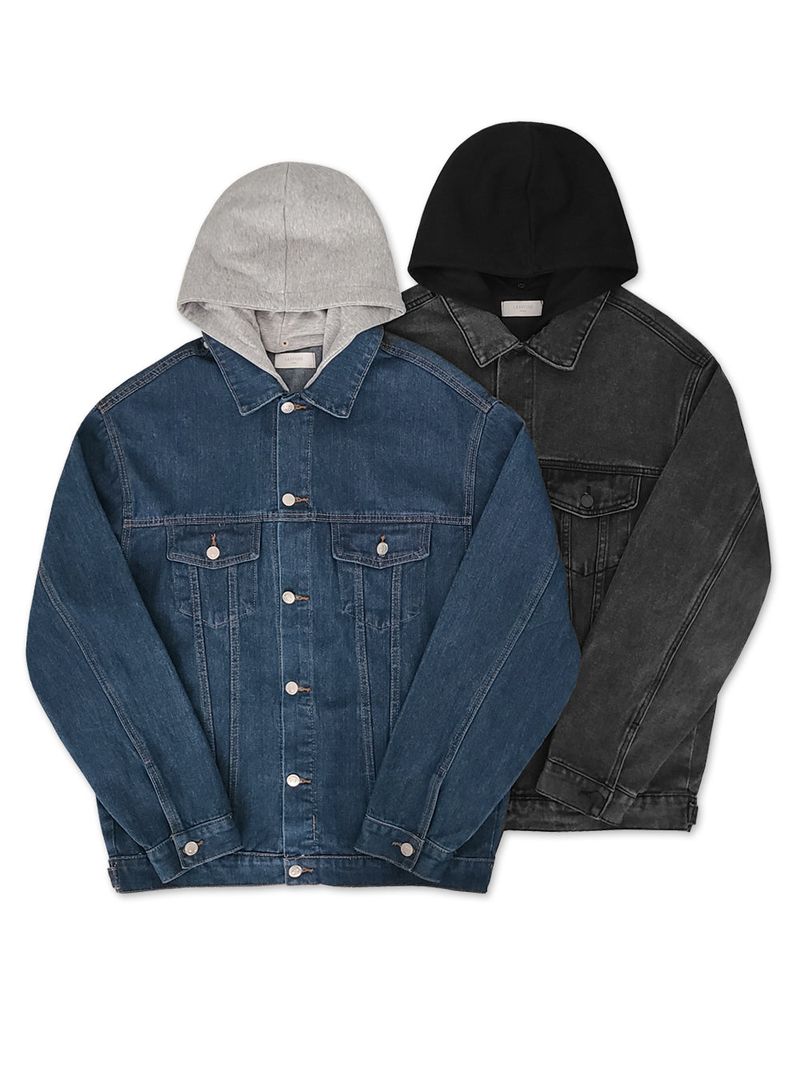 Kuro hood denim jacket