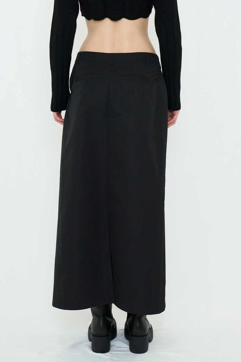 WRAP MAXI SKIRT