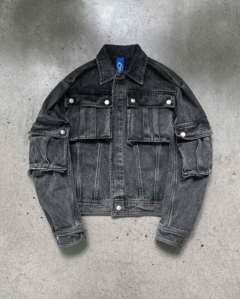 DKILLUMINATE（ディーケーイルミネイト）の「WASH-DENIM JACKET QUAD POCKET (Ver.2)（Jackets/Outerwear）」