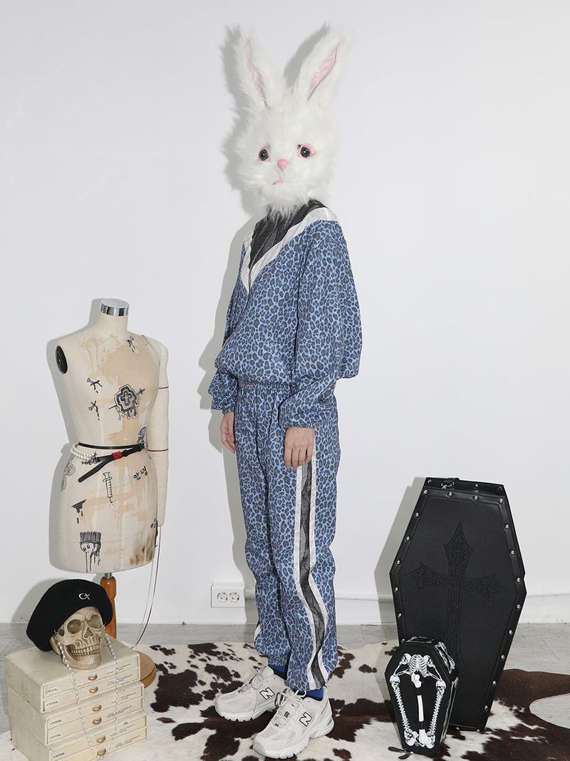 CLUT STUDIO(クラットスタジオ)の「0 3 blue leopard jogger pants(Pants)」