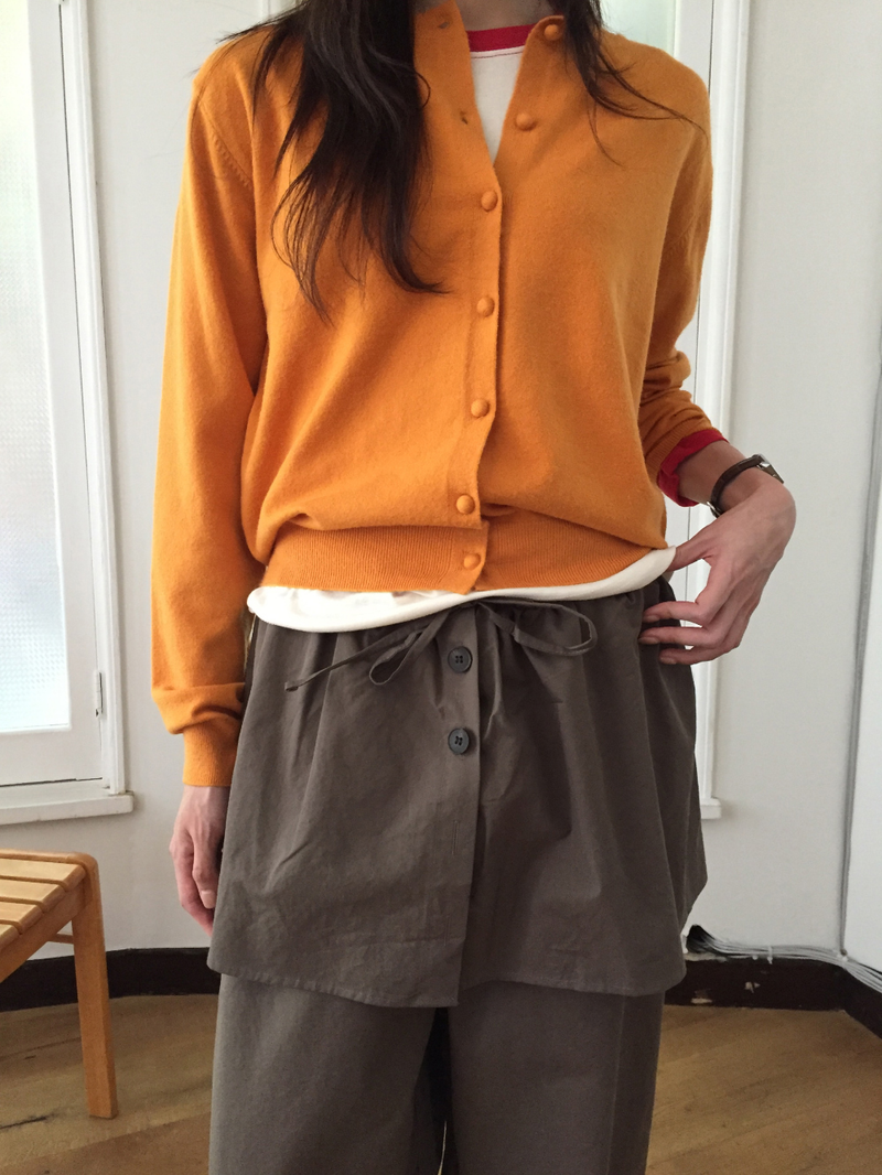 Spoog skirt pants (2color)