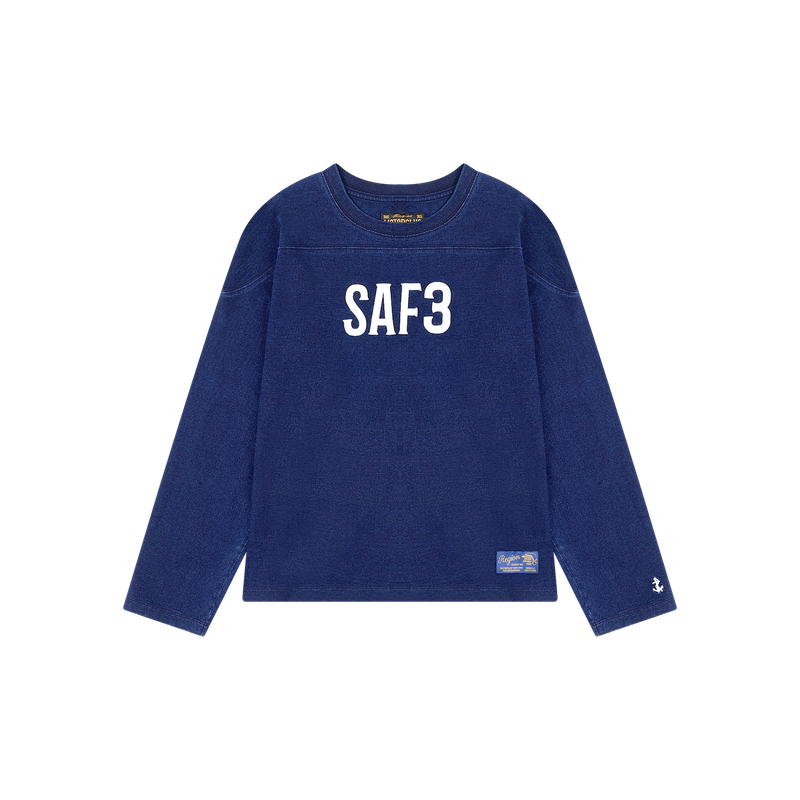  1/2 REGION MOTORS CLUB INDIGO DENIM LONG SLEEVE