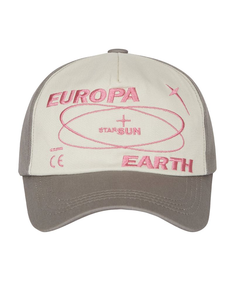 Europa 5 Panel Cap Beige