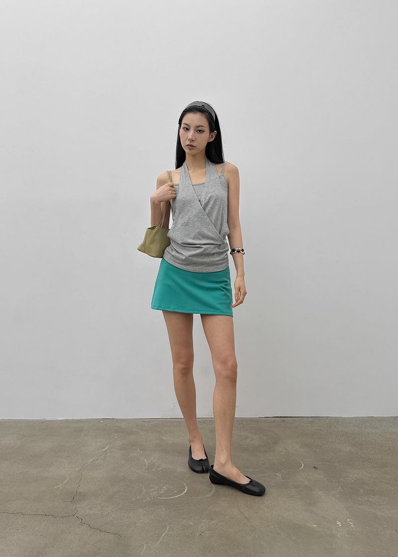 [MADE] Kumel Layered Halter Sleeveless