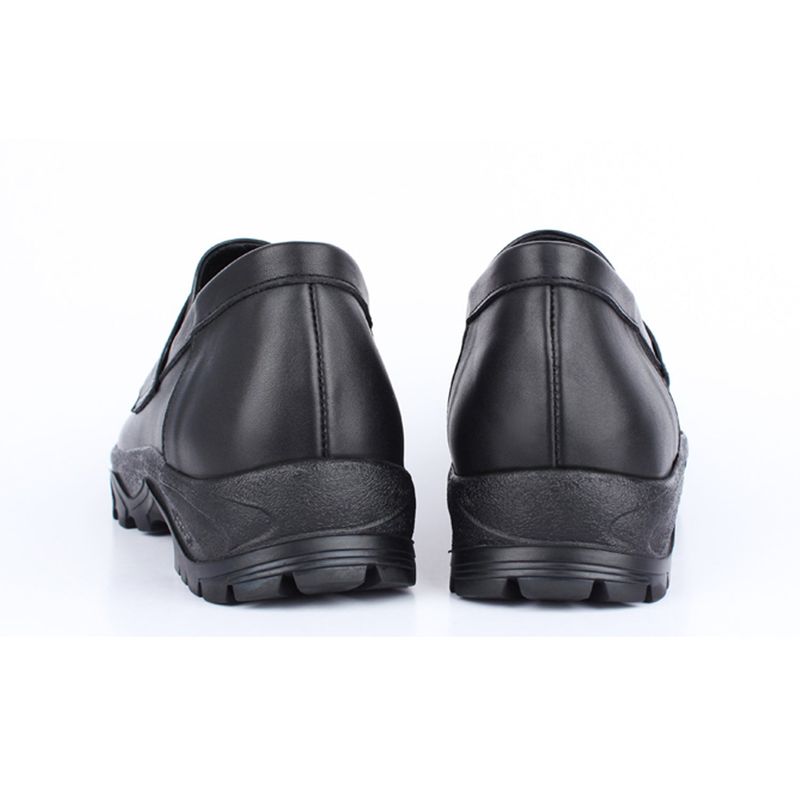 DAVID STONE LEATHER LOAFER (track vibram edition)