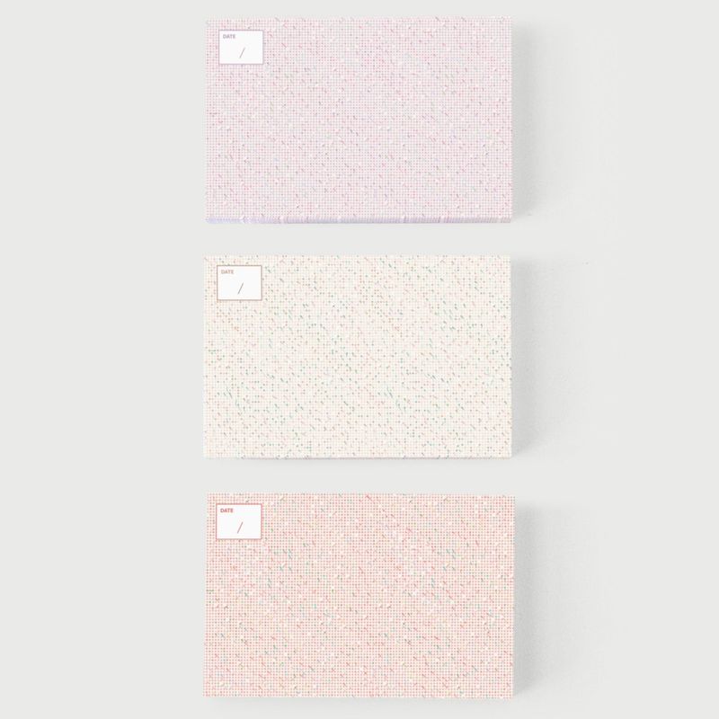 oab tweed memo2 set / 3 pieces