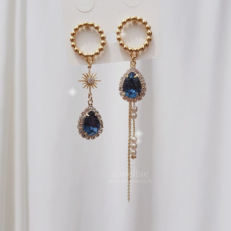 [SNSD Taeyeon Piercing] Meteor Shower Piercing - Navy