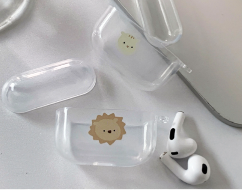Lion Hamster Couple AirPod Case