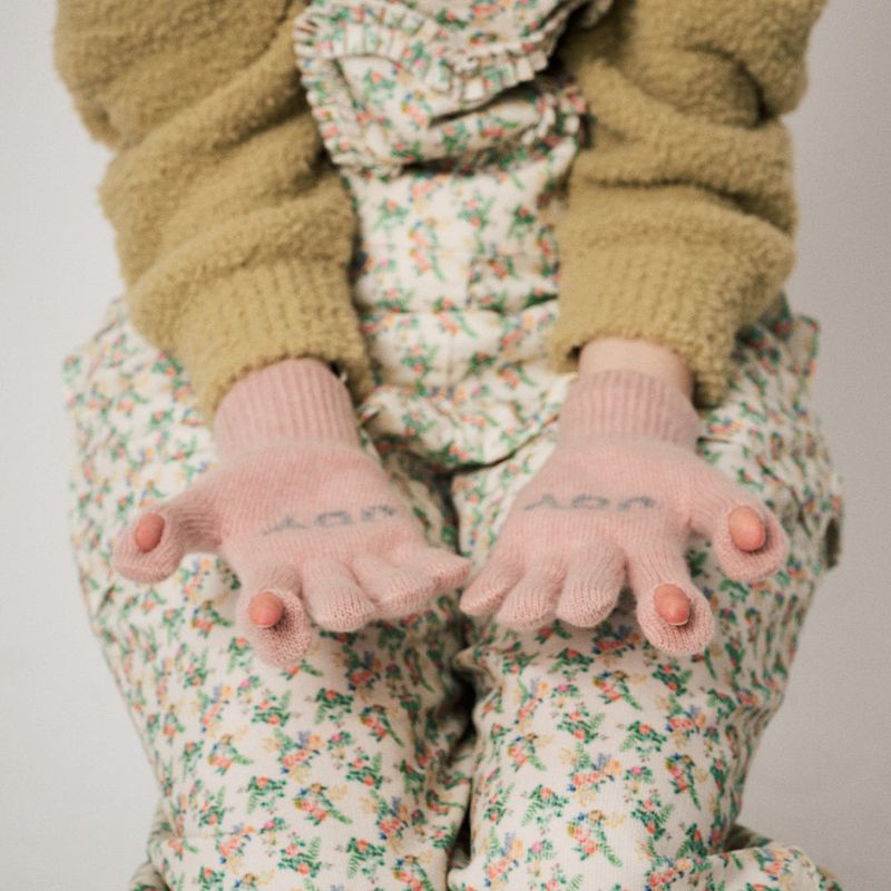 MESSAGE GLOVES, PINK