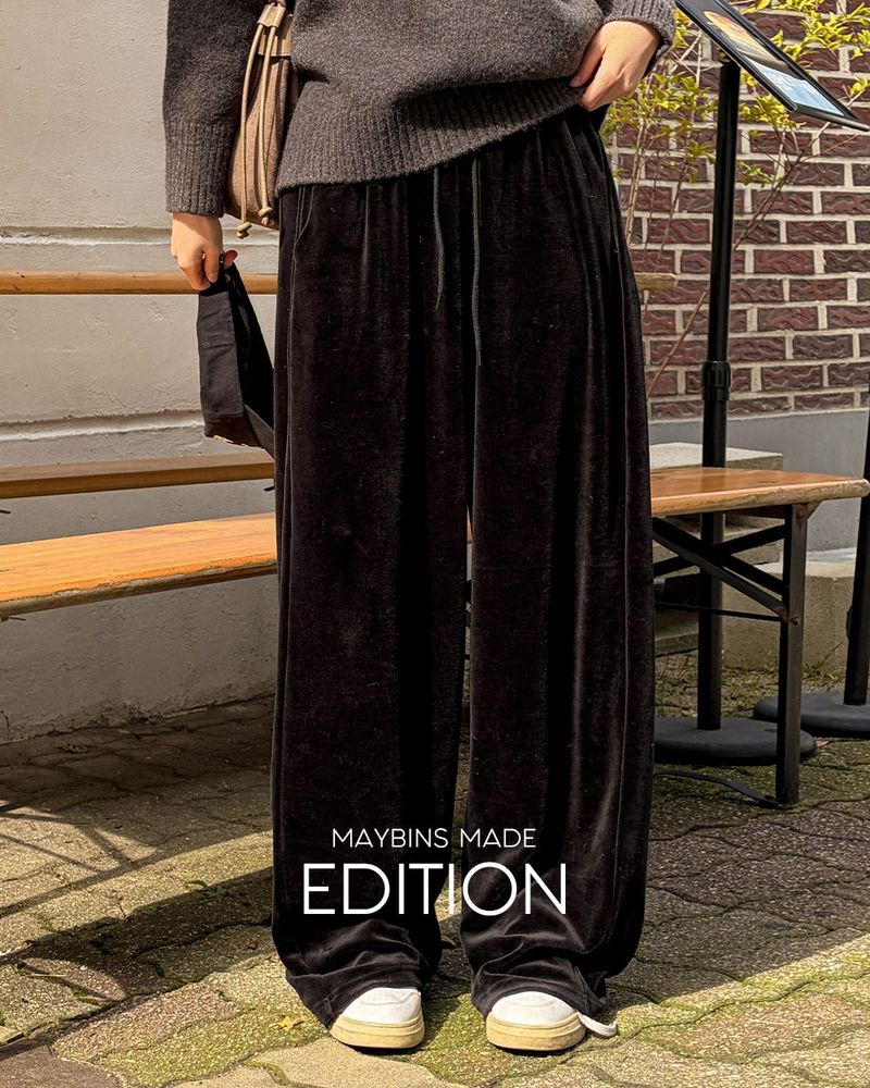 MAYBINS（メイビンス）の「[MADE] Hayley Velvet Banding Pants（Pants）」