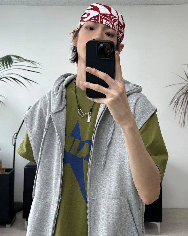 Daydon Hooded Vest Zip-up