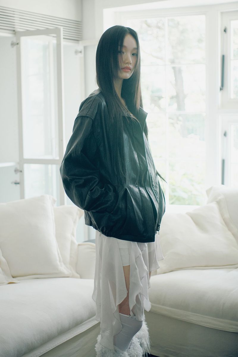 PAIN OR PLEASURE（ペインオアプレジャー）の「THALIA LEATHER JACKET deep brown（Jackets/Outerwear）」