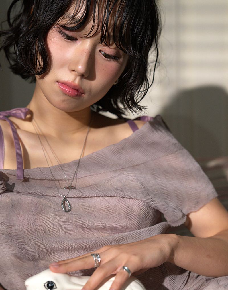 Melted Loop Necklace