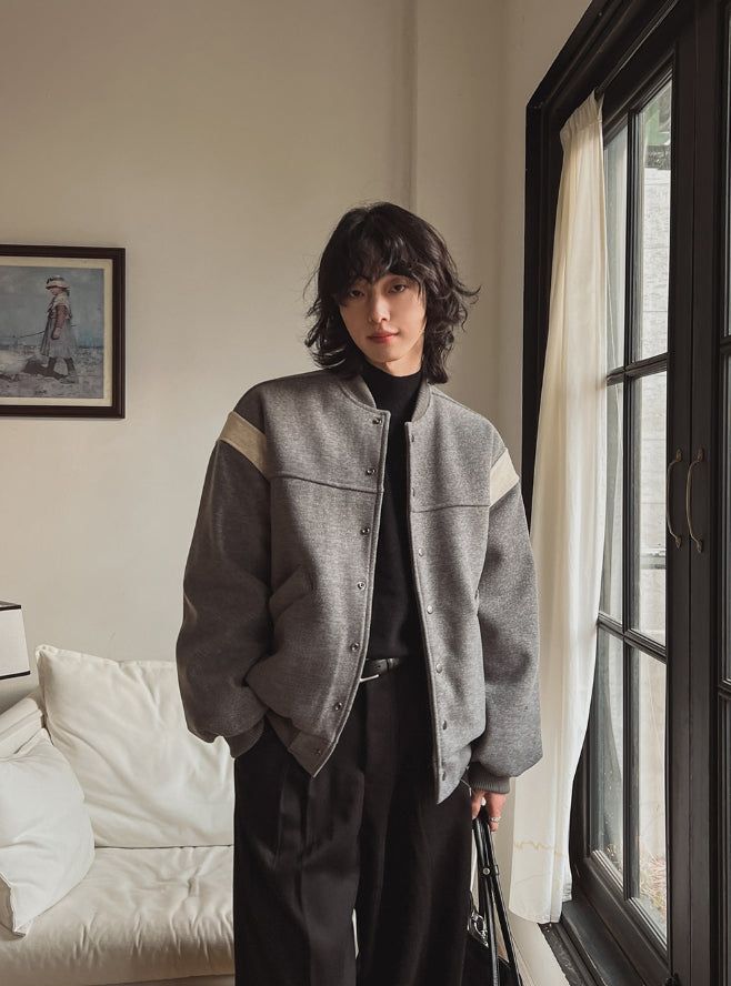 2PLAN（ツープラン）の「Code Varsity Color Matching Jumper（Jackets/Outerwear）」