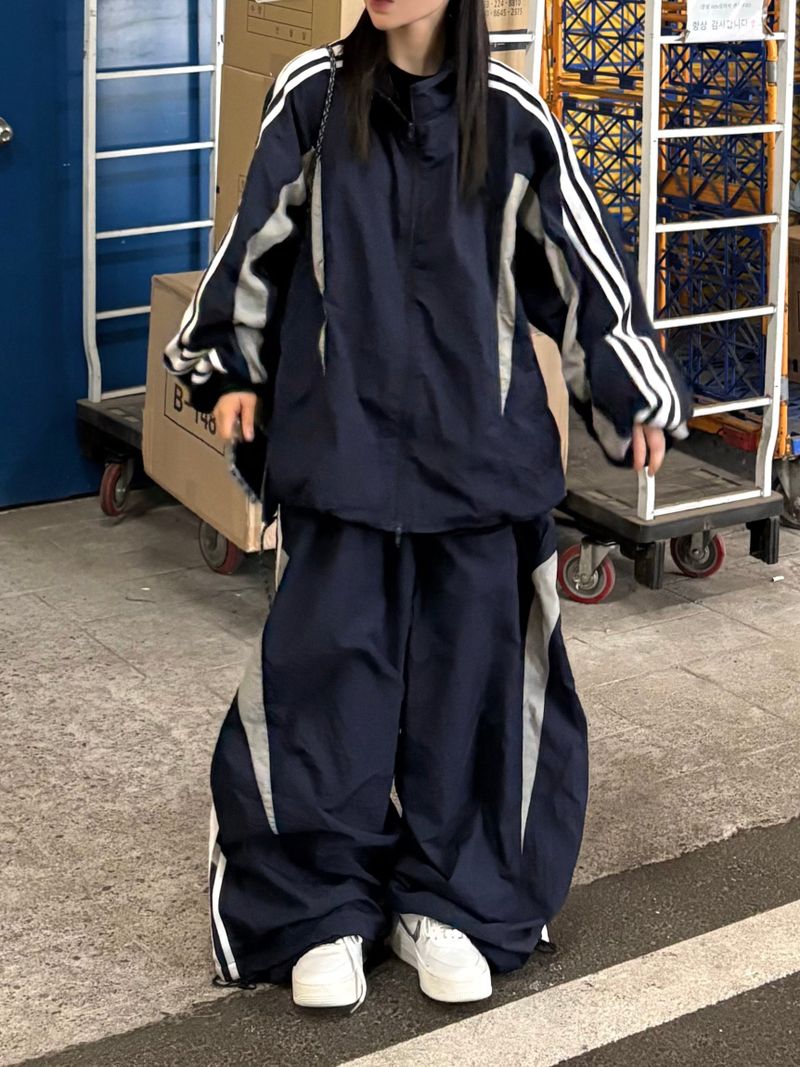 sweep mesh nylon pants