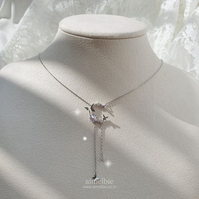 Lavender Moon Necklace