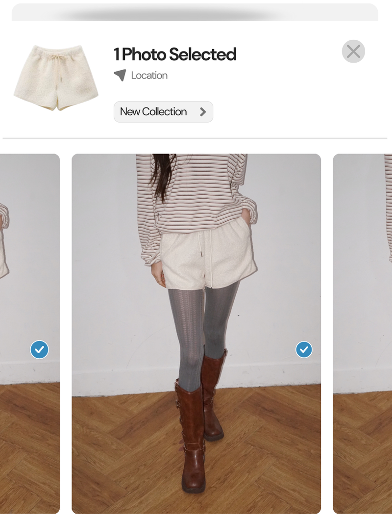 Ramswool short banding pants