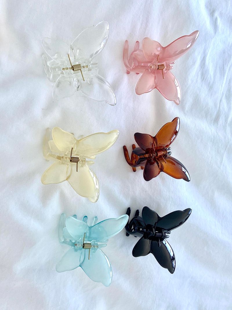 butterfly hair clip (6colors)