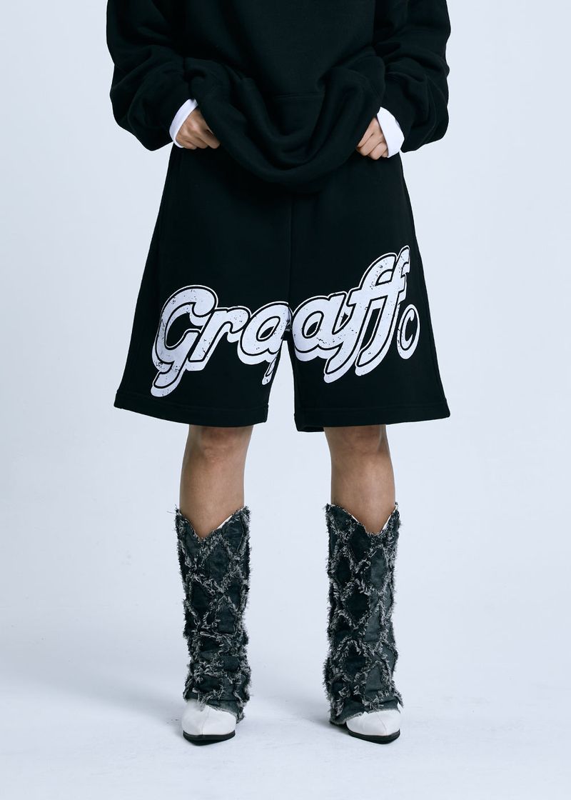 GRAFFITIONMIND（グラフィティオンマインド）の「GRAFFプリントスウェットショートパンツ（パンツ）」